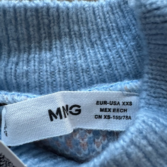 MNG mango floral print cropped sweater - Picture 3 of 6